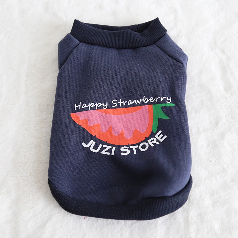 Petstyle autumn and winter new fruit multicolor sweater pet clothes dog clothing