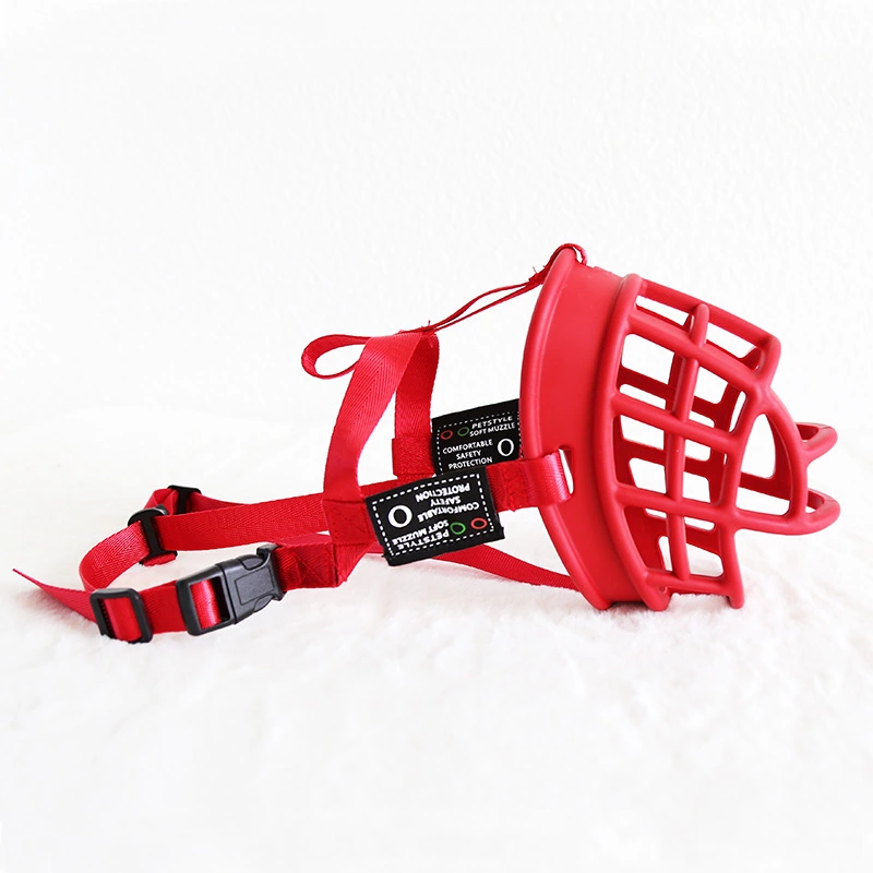 Big dog mouth cover anti-picking anti-bite anti-biting medium and large dog pet dog mastiff multicolor mask Petstyle