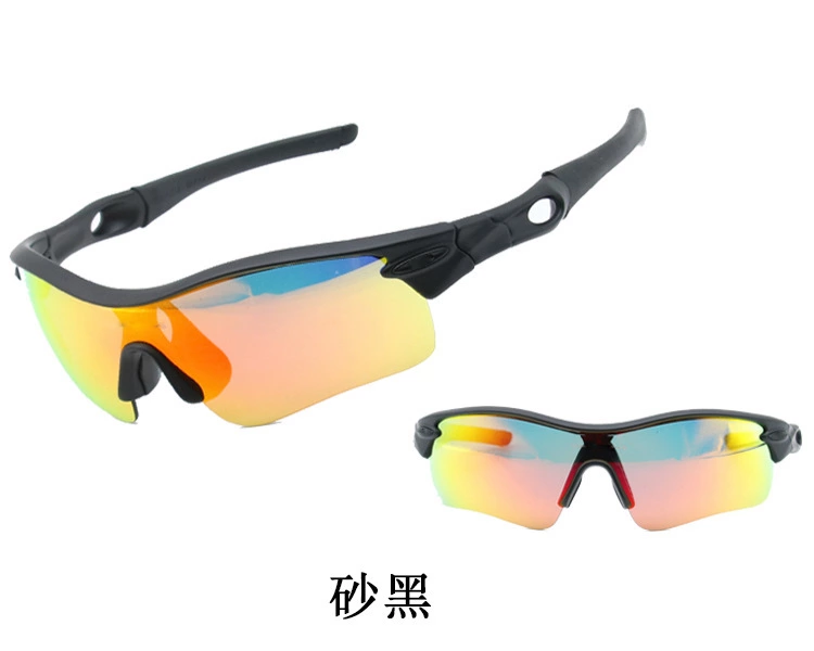 Riding glasses five-piece suit bicycle outdoor sports fishing mountaineering myopia polarized