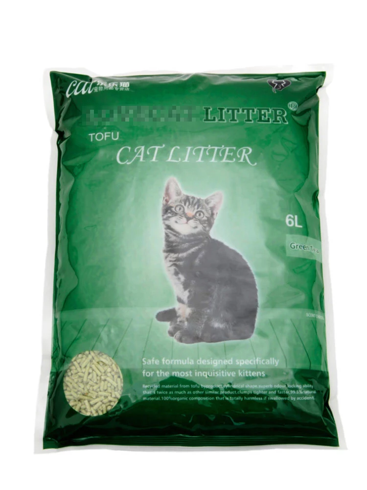 Sand dance cat litter absorbent deodorant pine bentonite crystal cat litter tofu cat litter green tea cat litter cat supplies