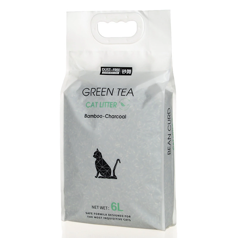 Sand dance cat litter absorbent deodorant pine bentonite crystal cat litter tofu cat litter green tea cat litter cat supplies