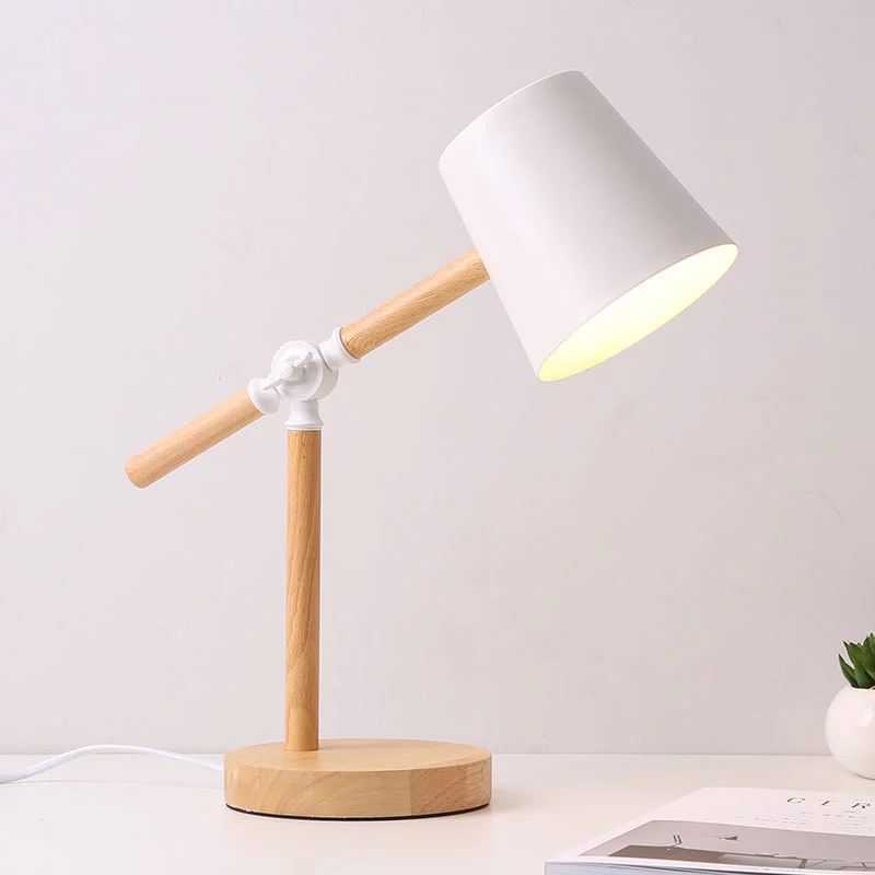 Typhoon lamp eye protection desk student reading lamp simple modern Nordic creative dormitory plug-in bedroom study desk lamp