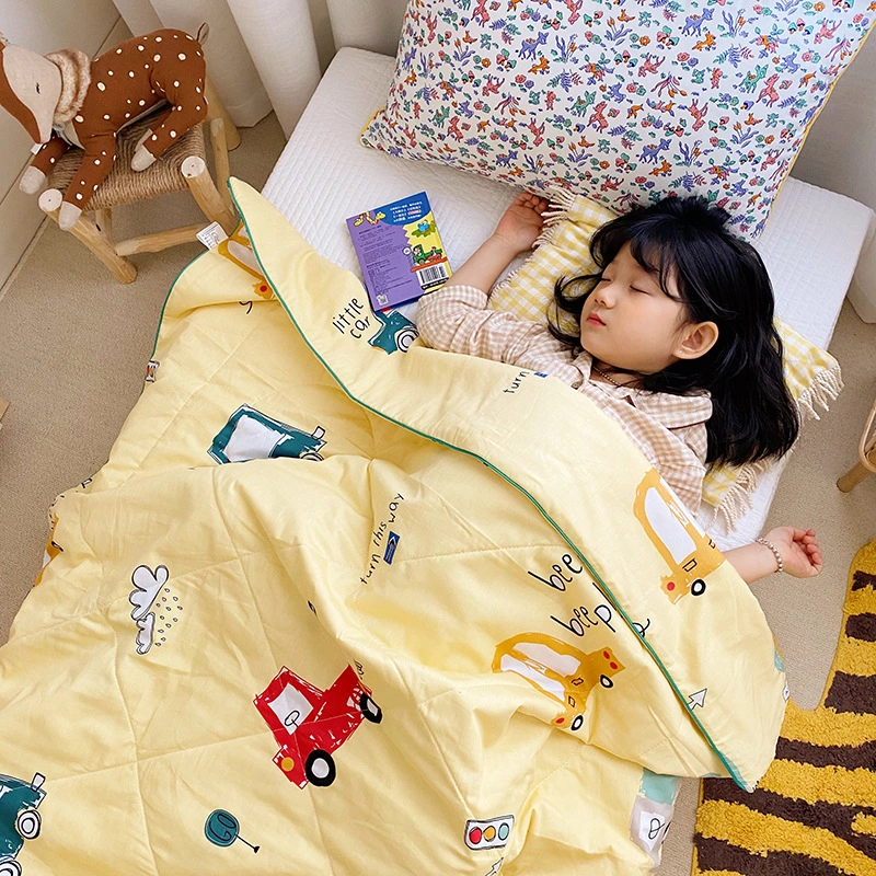 Kindergarten quilt child quilt core student dormitory quilt bedding summer quilt pure cotton air conditioning quilt 1.2 m 1.5