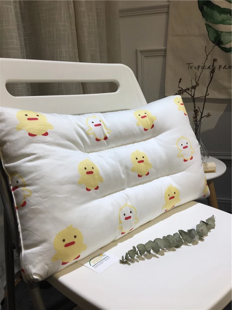 New cotton dinosaur Ins small fresh cartoon 60S long-staple cotton washable children's pillow core infant baby pillow