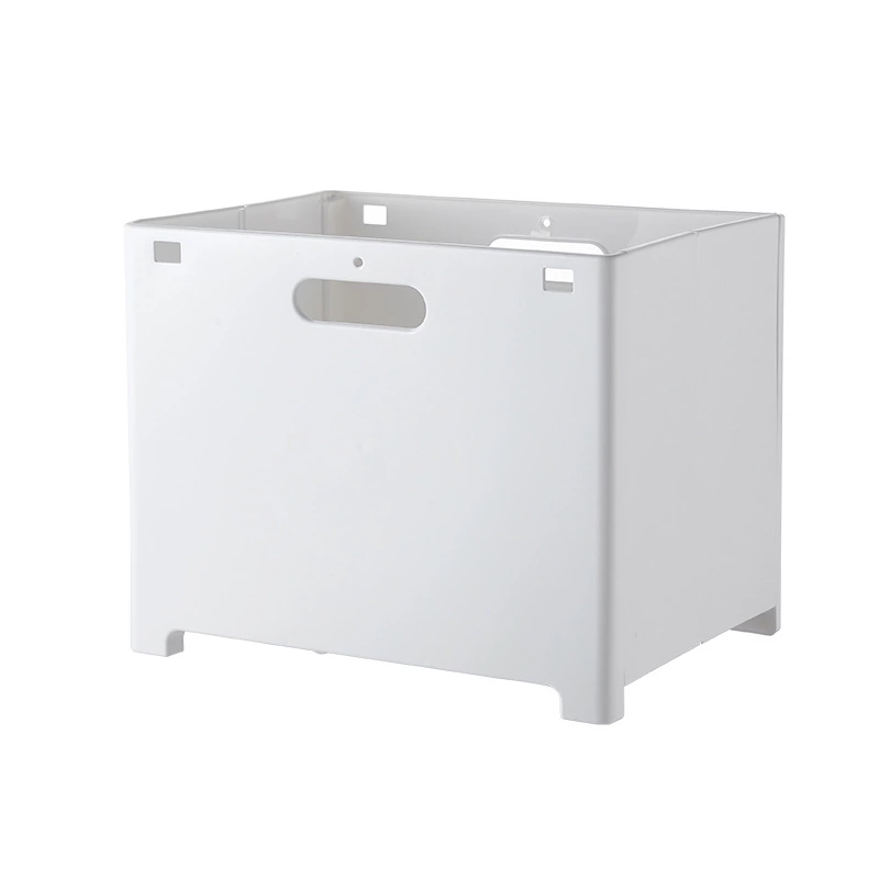 T punch-free foldable dirty clothes basket household bathroom wall-mounted storage basket wall-mounted dirty clothes Lou self-adhesive storage basket