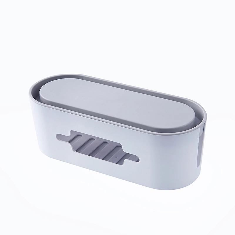 Socket wire storage box row plug box power cord finishing artifact desktop plug row cable organizer finishing box