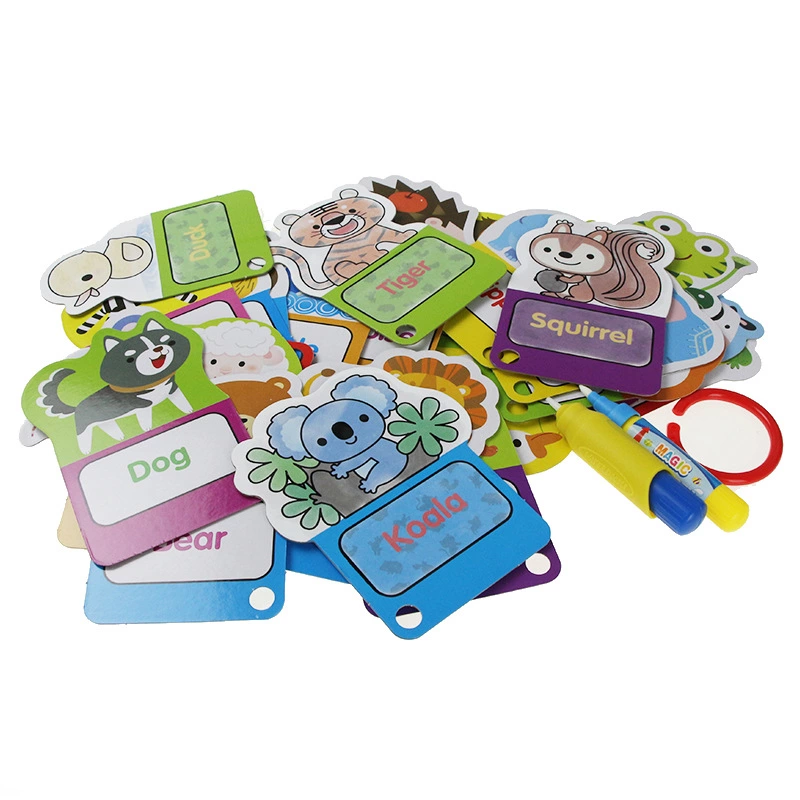 Water painting card graffiti coloring card coloring mother and child early education baby puzzle children's toy set