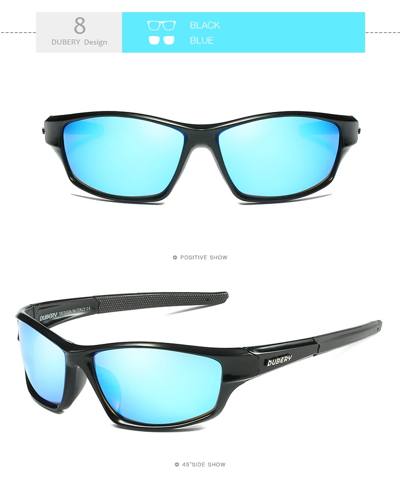 6 sports cycling polarized sunglasses eye protection outdoor night vision sunglasses men