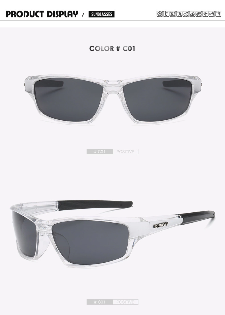 6 sports cycling polarized sunglasses eye protection outdoor night vision sunglasses men