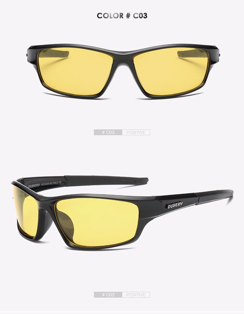 6 sports cycling polarized sunglasses eye protection outdoor night vision sunglasses men