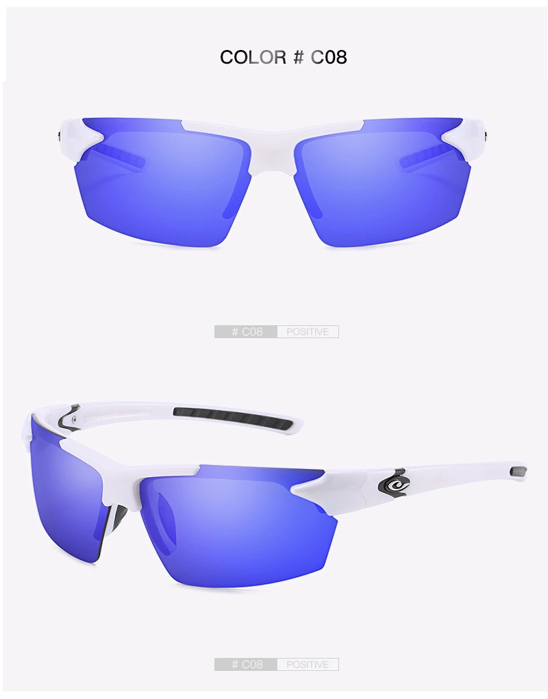 8013 sports cycling polarized sunglasses large frame outdoor windproof sunglasses men's goggles