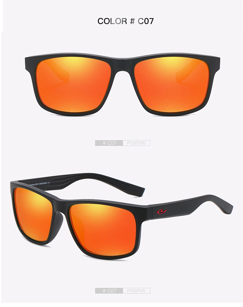 8019 sports cycling polarized sunglasses large frame outdoor windproof sunglasses men's goggles