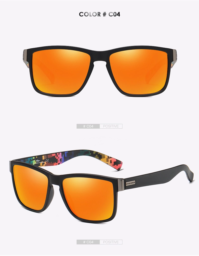 18 sports cycling polarized sunglasses large frame outdoor windproof sunglasses men's goggles