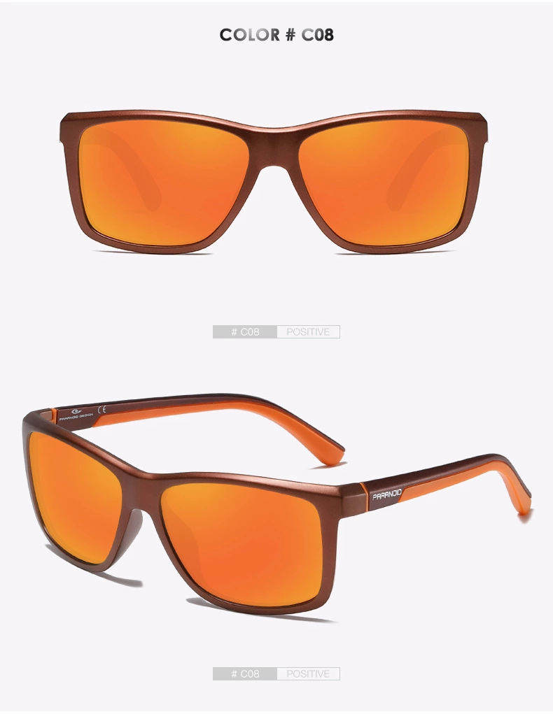8652 Sports Riding Polarized Sunglasses Large Frame Outdoor Windproof Sunglasses Men's Goggles