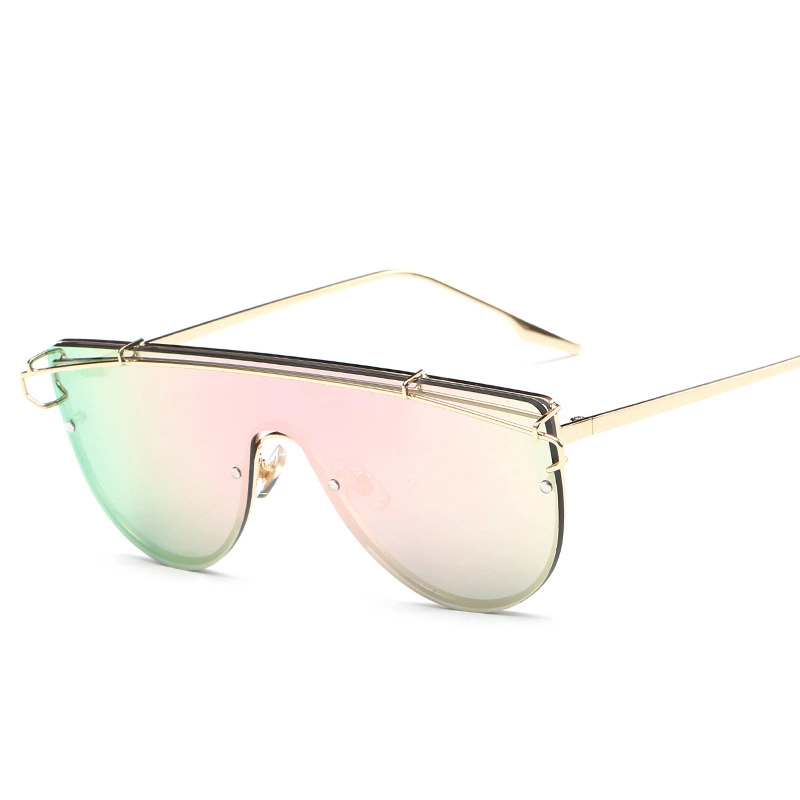New Siamese sunglasses men retro candy-colored glasses female trend big-name street shot sunglasses S16087