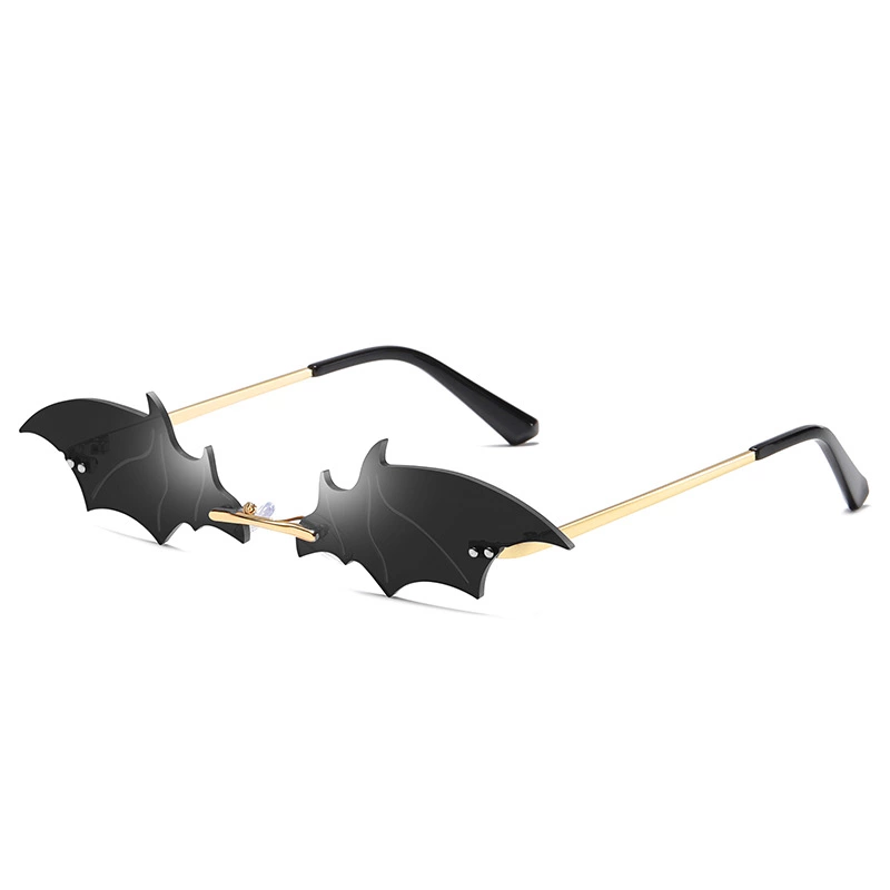 Personalized bat sunglasses men and women trendy colorful street shot sunglasses hot selling glasses S07