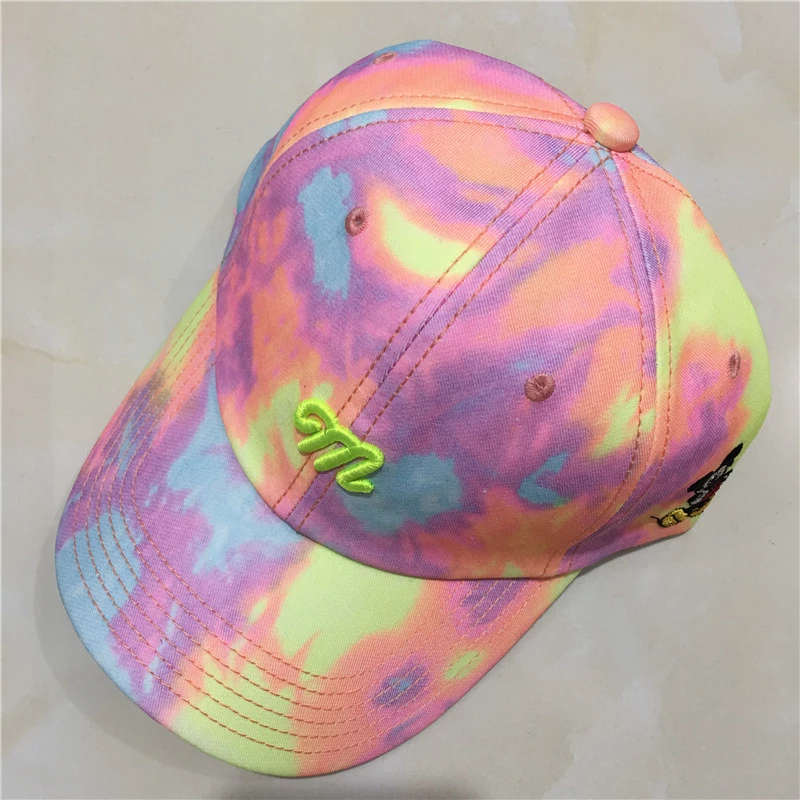 Color wild baseball caps for men and women