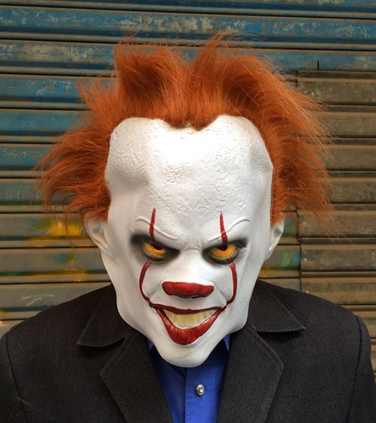 Halloween clown rejuvenation mask headgear movie surrounding Halloween horror mask
