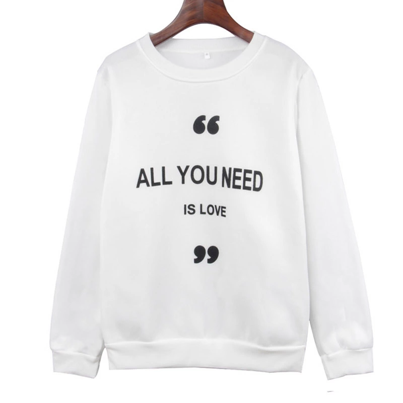 Autumn and winter new hooded sweater women's long-sleeved cat ears letter printed large size shirt