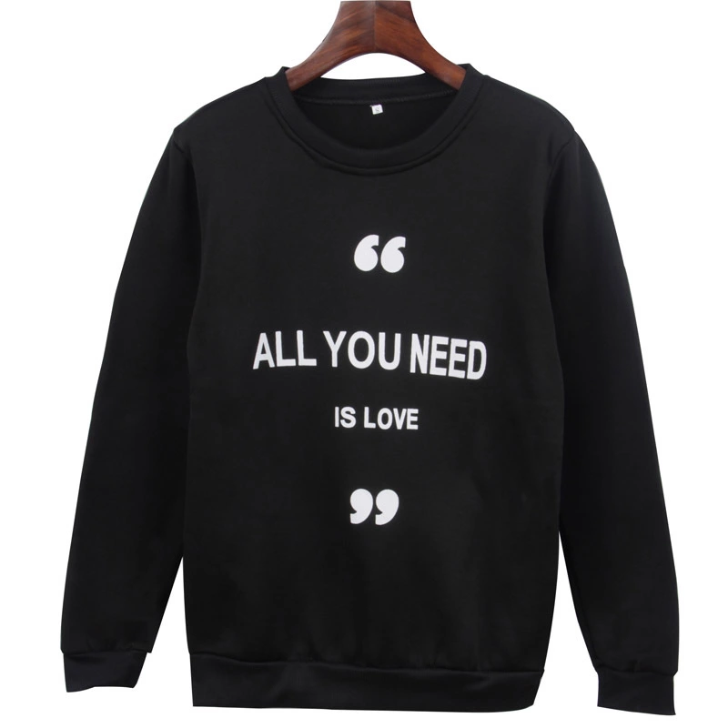 Autumn and winter new hooded sweater women's long-sleeved cat ears letter printed large size shirt