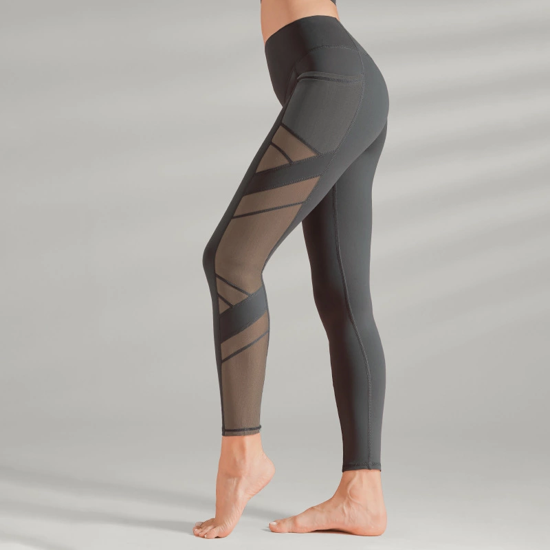 Spring and summer running sports fitness pants female tight high elasticity high waist sexy hip hip plus size ladies yoga pants