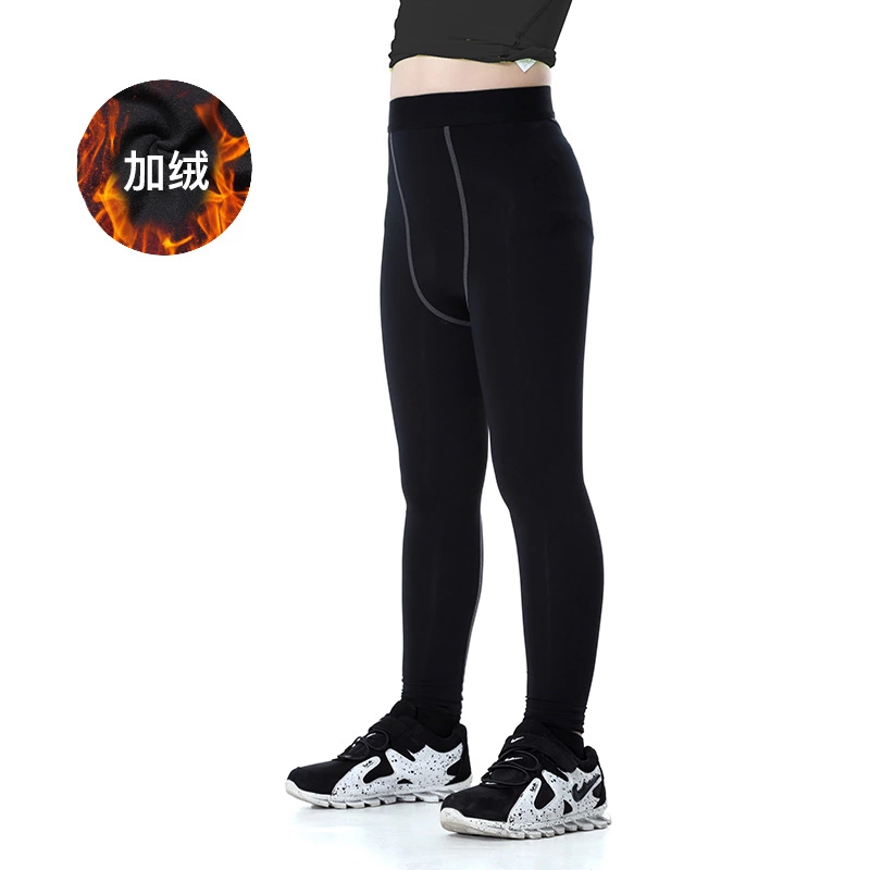 Children's clothing boys and girls tight PRO sports fitness training running long-sleeved clothes stretch quick-drying shorts trousers