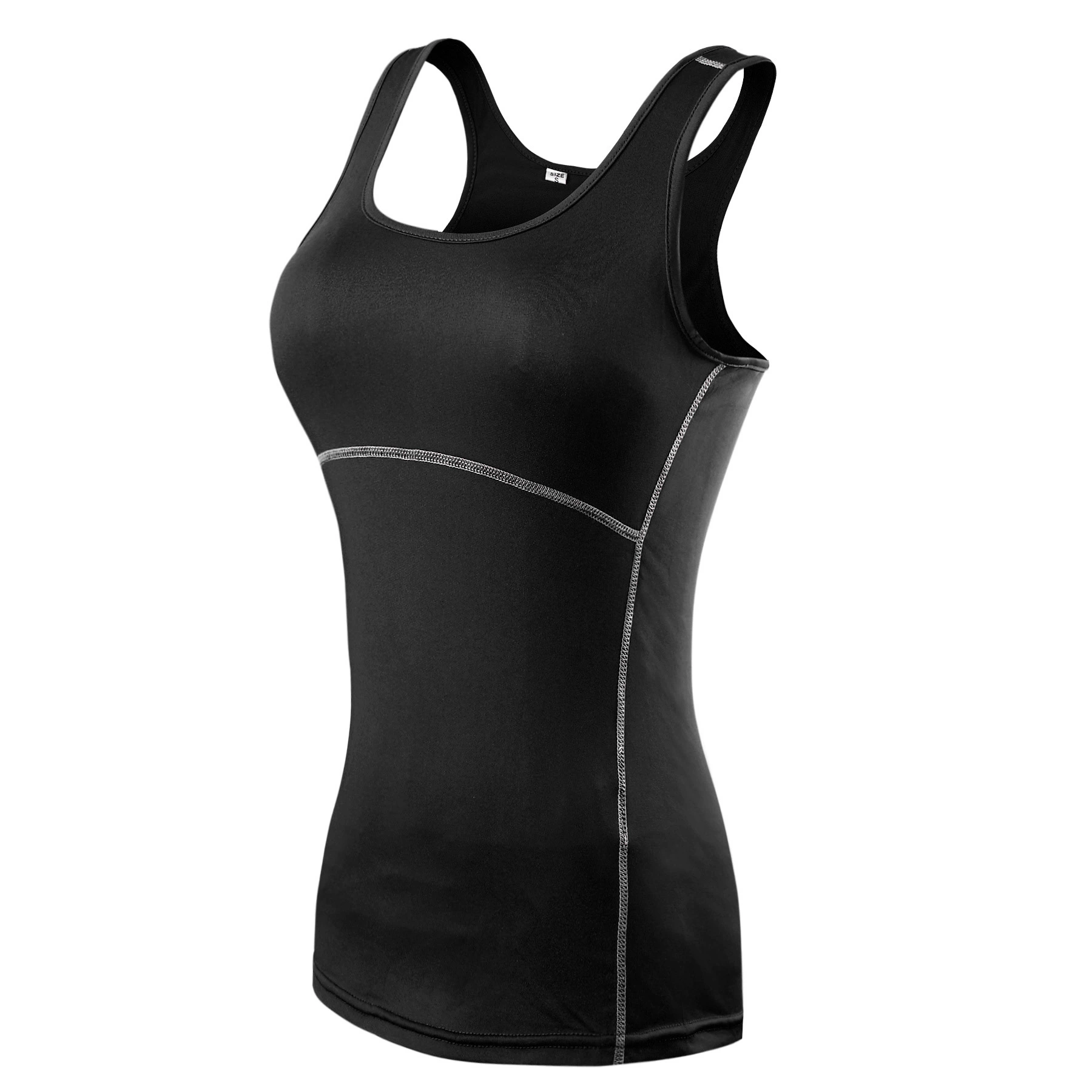 Sports PRO Women's Tight Training Sports Fitness Running Yoga Quick Dry Vest Clothes 01