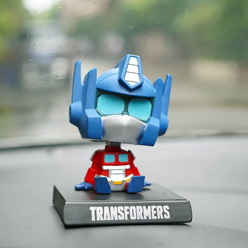 New Captain Batman Tree Hero Car Decoration Spring Shaking Head Doll Cartoon Creative Car Decoration Car Decoration