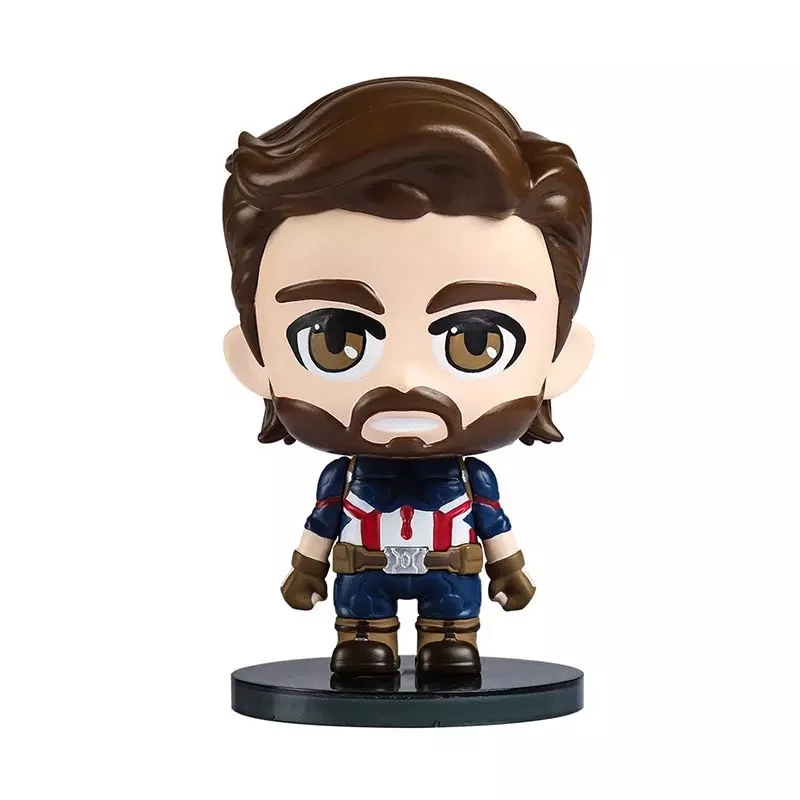 Genuine Authorized Avengers 4 Car Decoration Marvel Hero Series Doll Creative Car Accessories