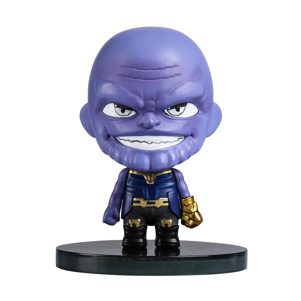 Genuine Authorized Avengers 4 Car Decoration Marvel Hero Series Doll Creative Car Accessories