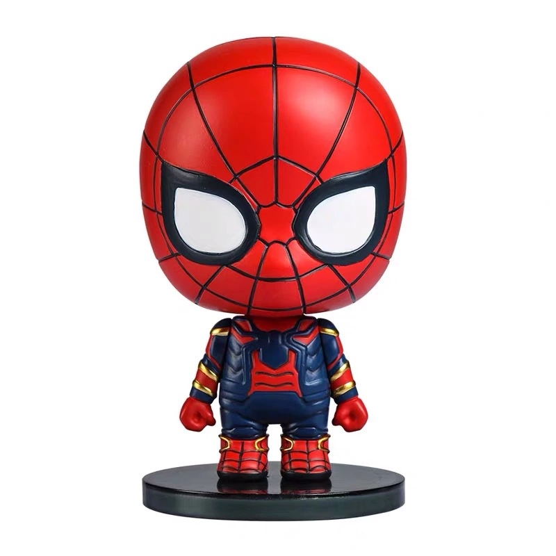 Genuine Authorized Avengers 4 Car Decoration Marvel Hero Series Doll Creative Car Accessories