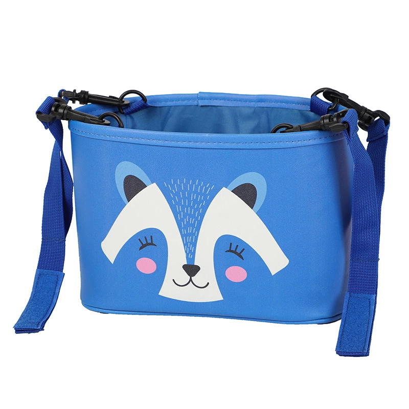 Car cartoon creative hanging type car storage bucket car multifunctional seat back trash bin storage box