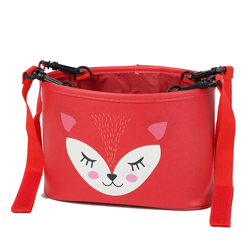 Car cartoon creative hanging type car storage bucket car multifunctional seat back trash bin storage box