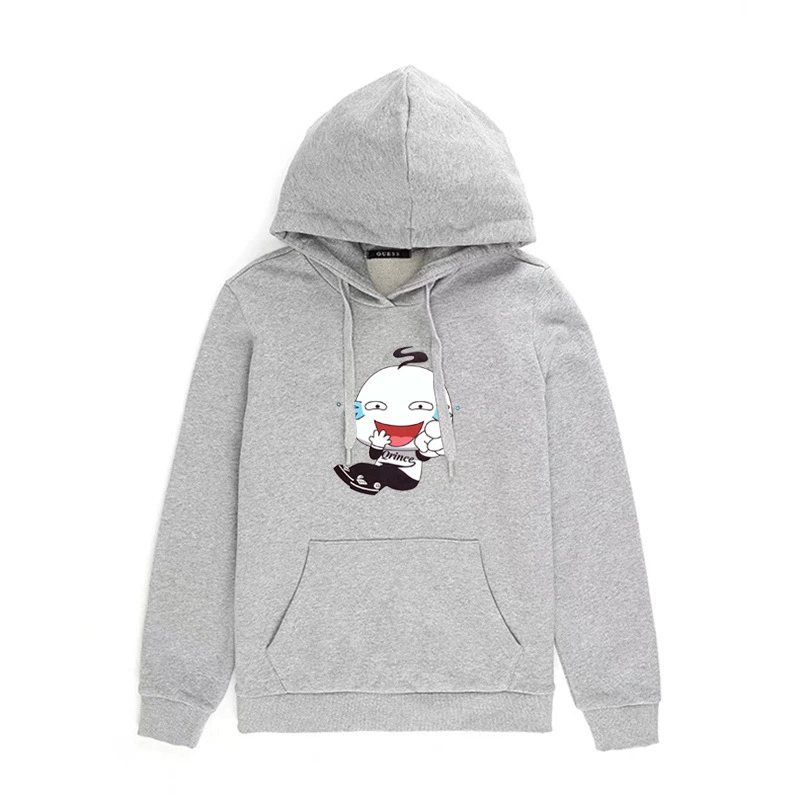 65% cotton a variety of choices for men's white T-shirts in autumn and winter tide brand long-sleeved men's sweater loose
