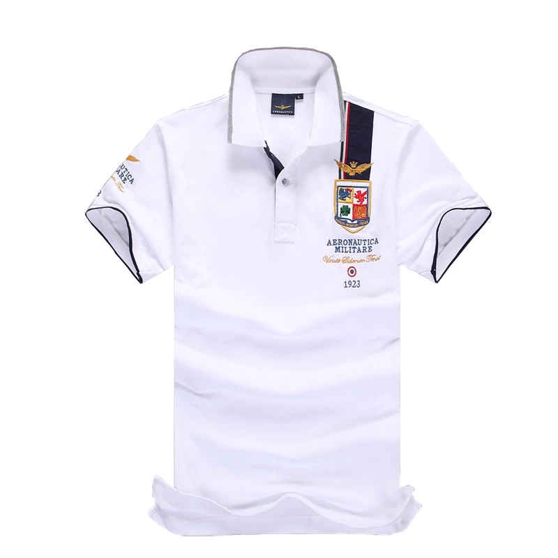 Men's polo shirt men's lapel short-sleeved T-shirt Air Force One Hot Sale 894 #