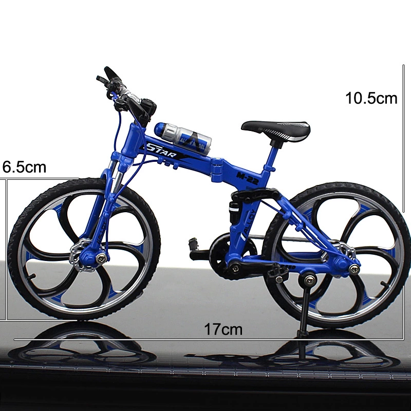 New creative alloy model simulation bicycle decoration mini bicycle toy downhill mountain bike model