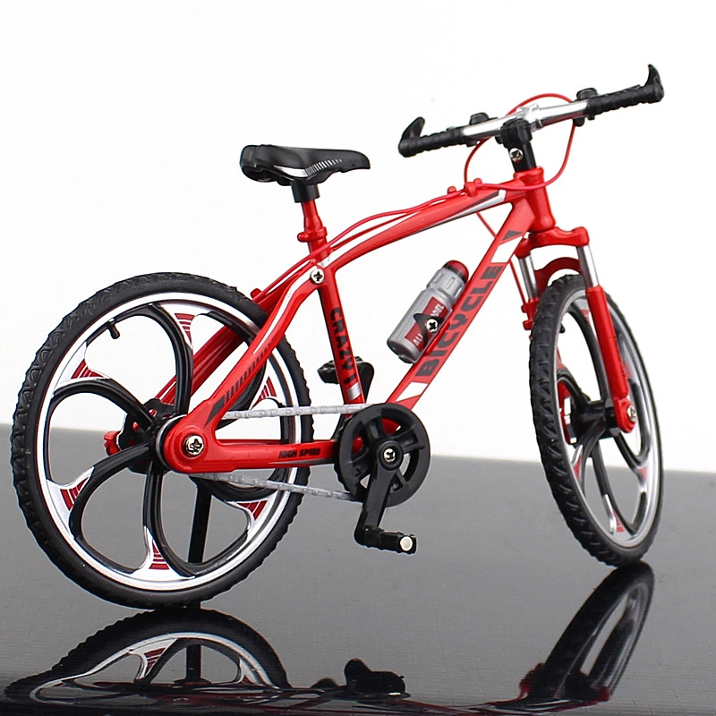 New creative alloy model simulation bicycle decoration mini bicycle toy downhill mountain bike model