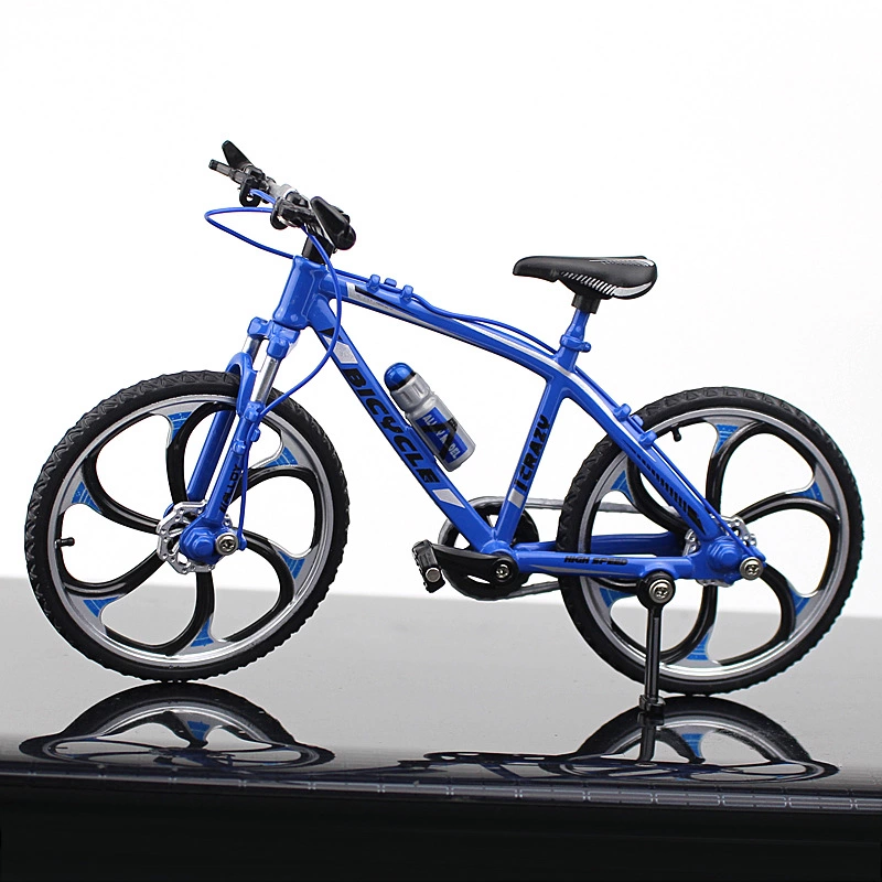 New creative alloy model simulation bicycle decoration mini bicycle toy downhill mountain bike model