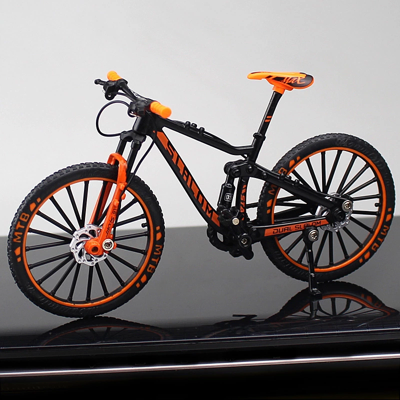 New creative alloy model simulation bicycle decoration mini bicycle toy downhill mountain bike model